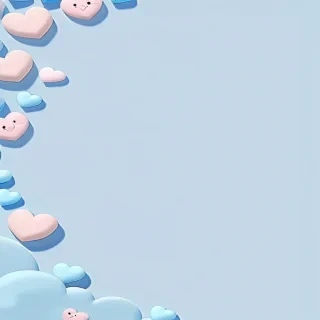 wallpaper cute pastel blue aesthetic