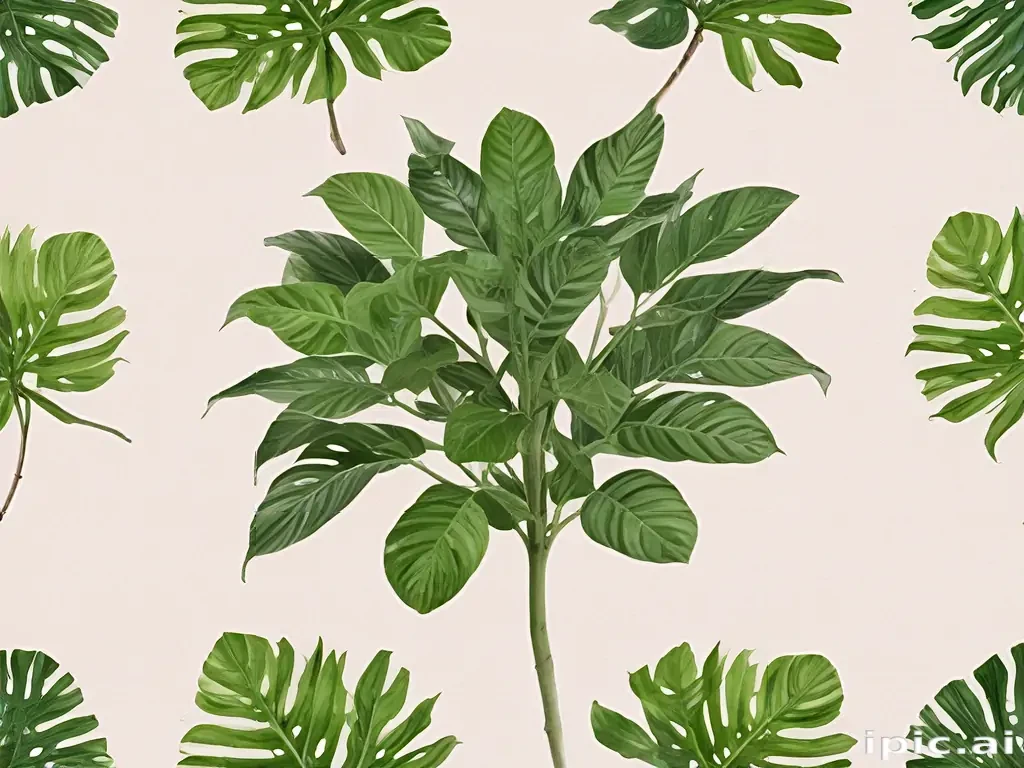 plant no background