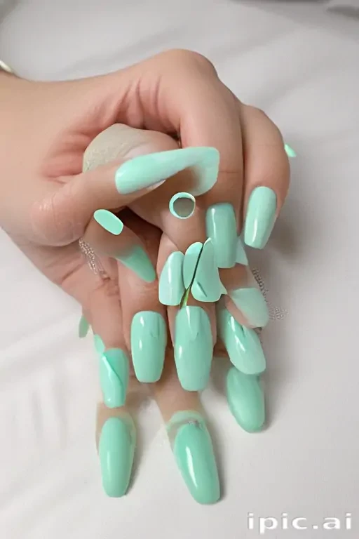 aesthetic mint green