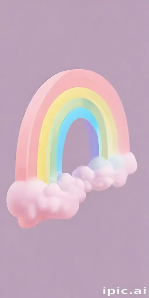 pastel rainbow png