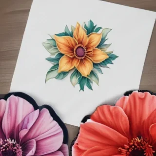 flower drawing png