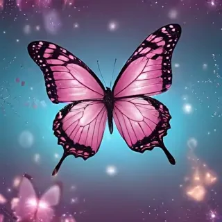 glitter butterfly wallpaper