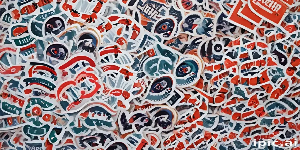 sticker texture