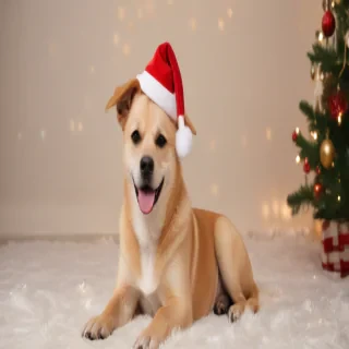 dog christmas photos