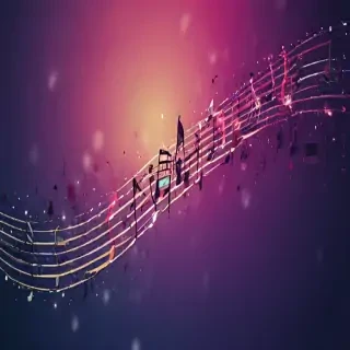 notes music background