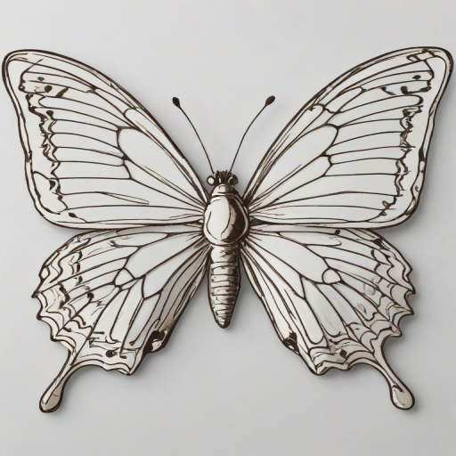 butterfly png outline
