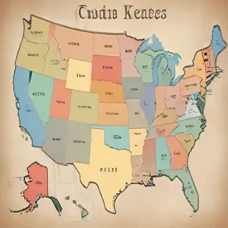us states map