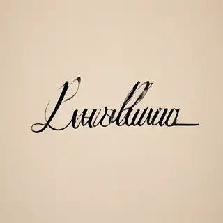 laura in cursive