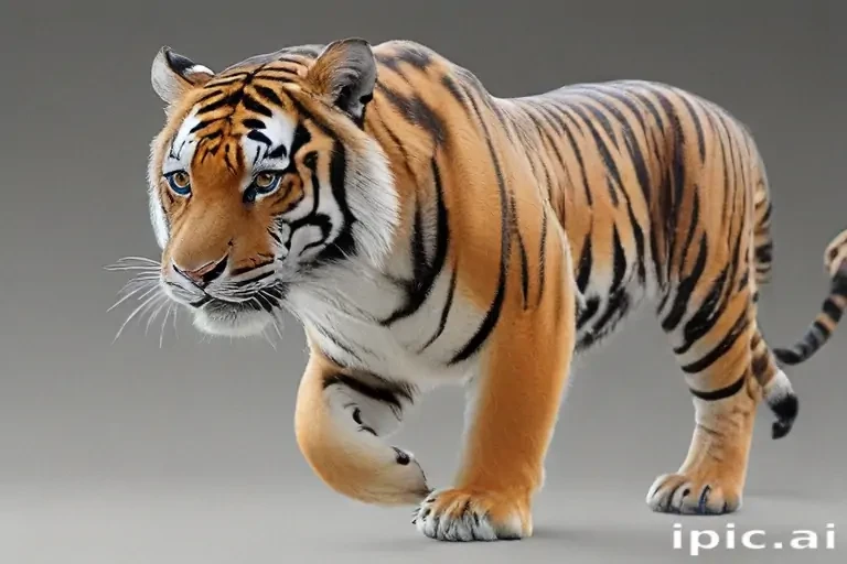 transparent tiger