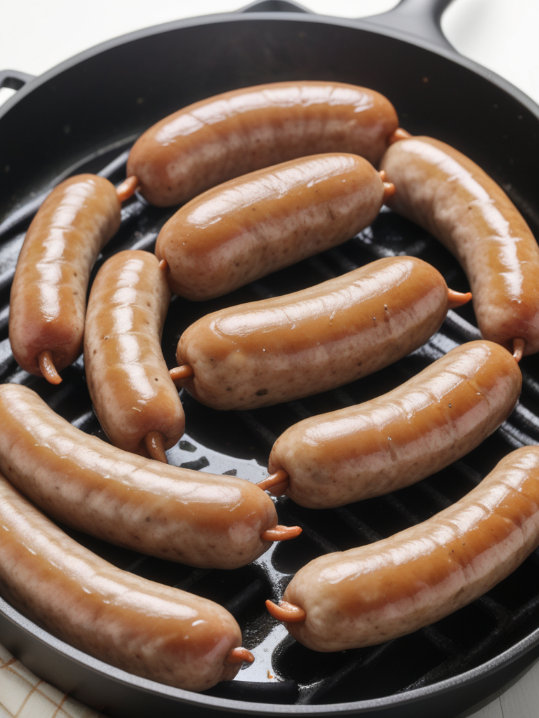 how to cook brats in a pan with water