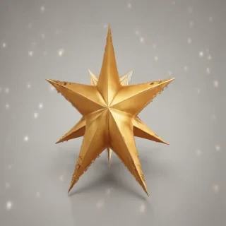 golden star png