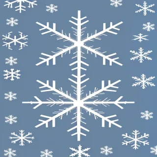 snowflake clipart transparent background