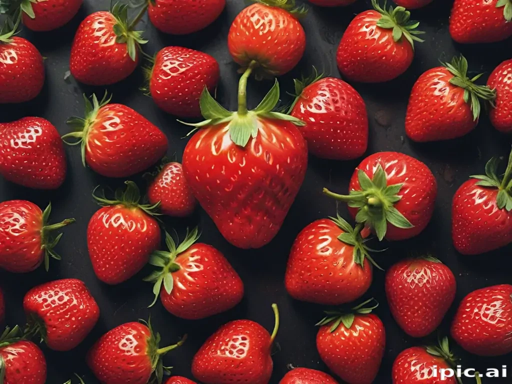 strawberry phone wallpaper
