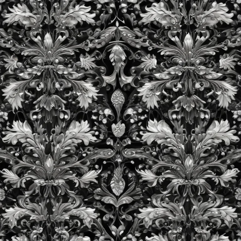 black and white patterns